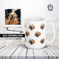 TAZA BLANCA PERSONALIZADA