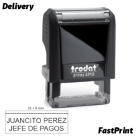 Sello Automatico TRODAT 4910 (26x9mm)