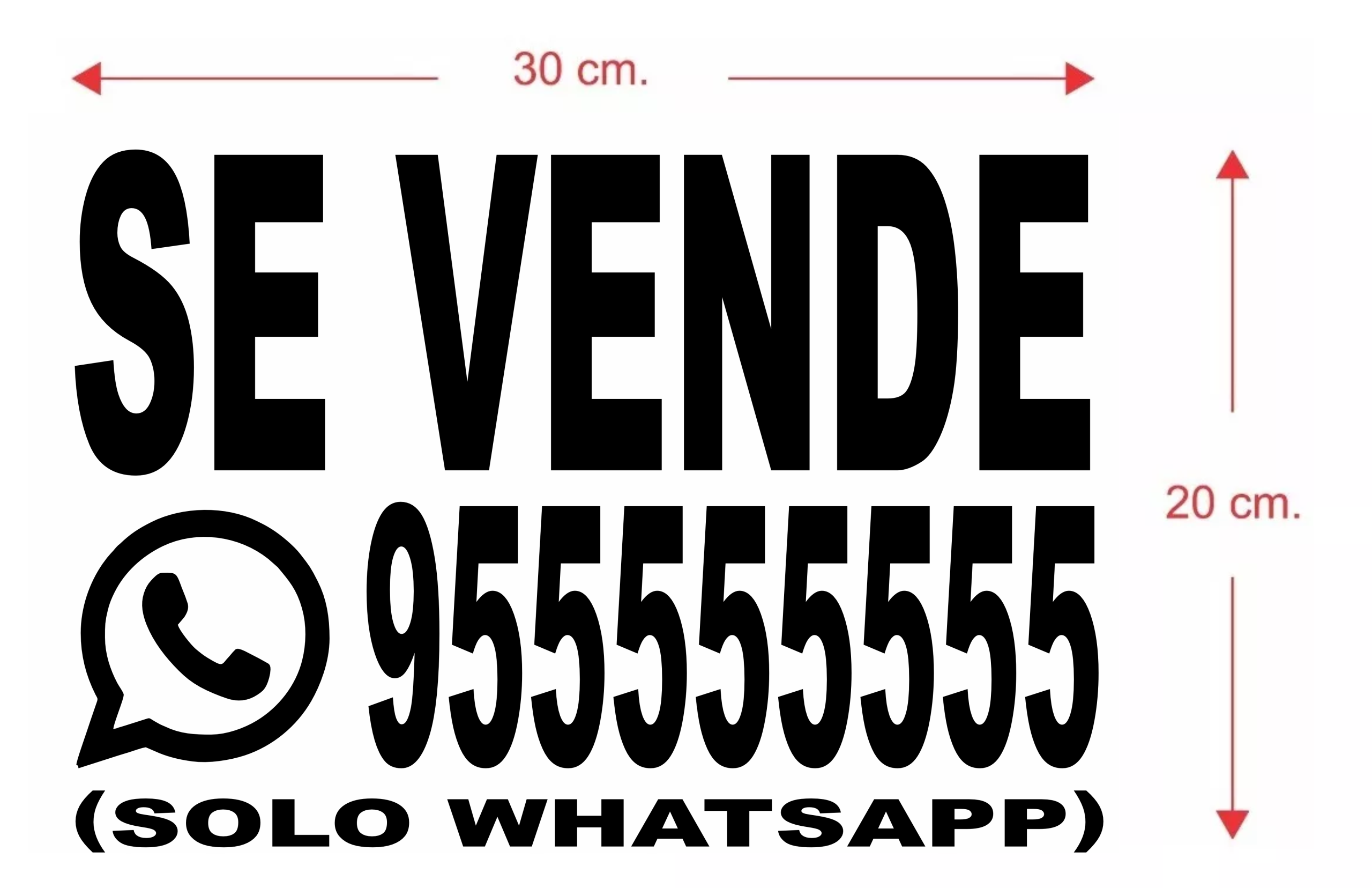 Sticker se vende modelo 2