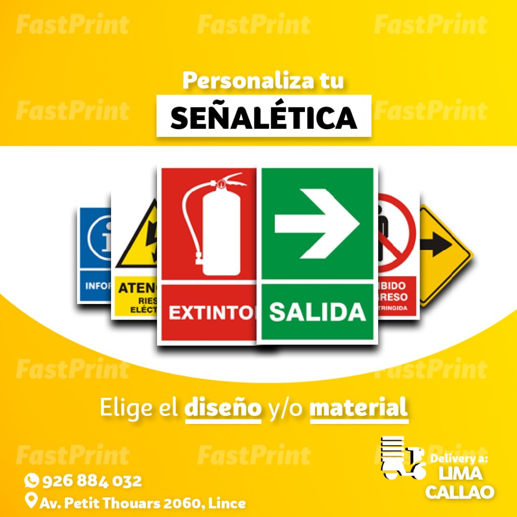 SEÑALETICAS FASTPRINT