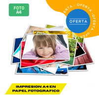 Impresion de Foto en tamaño A4 en papel fotografico